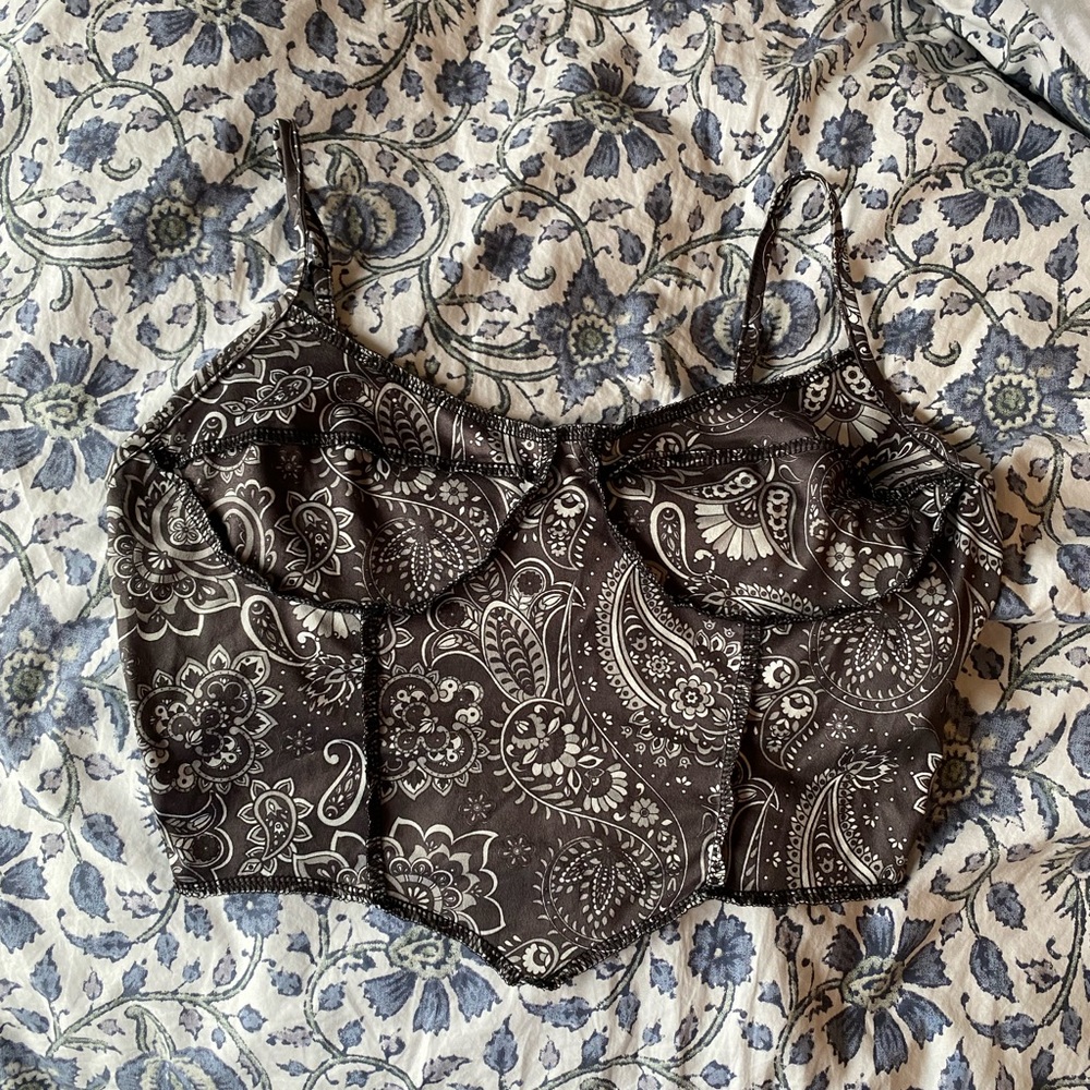 Shein bandana top